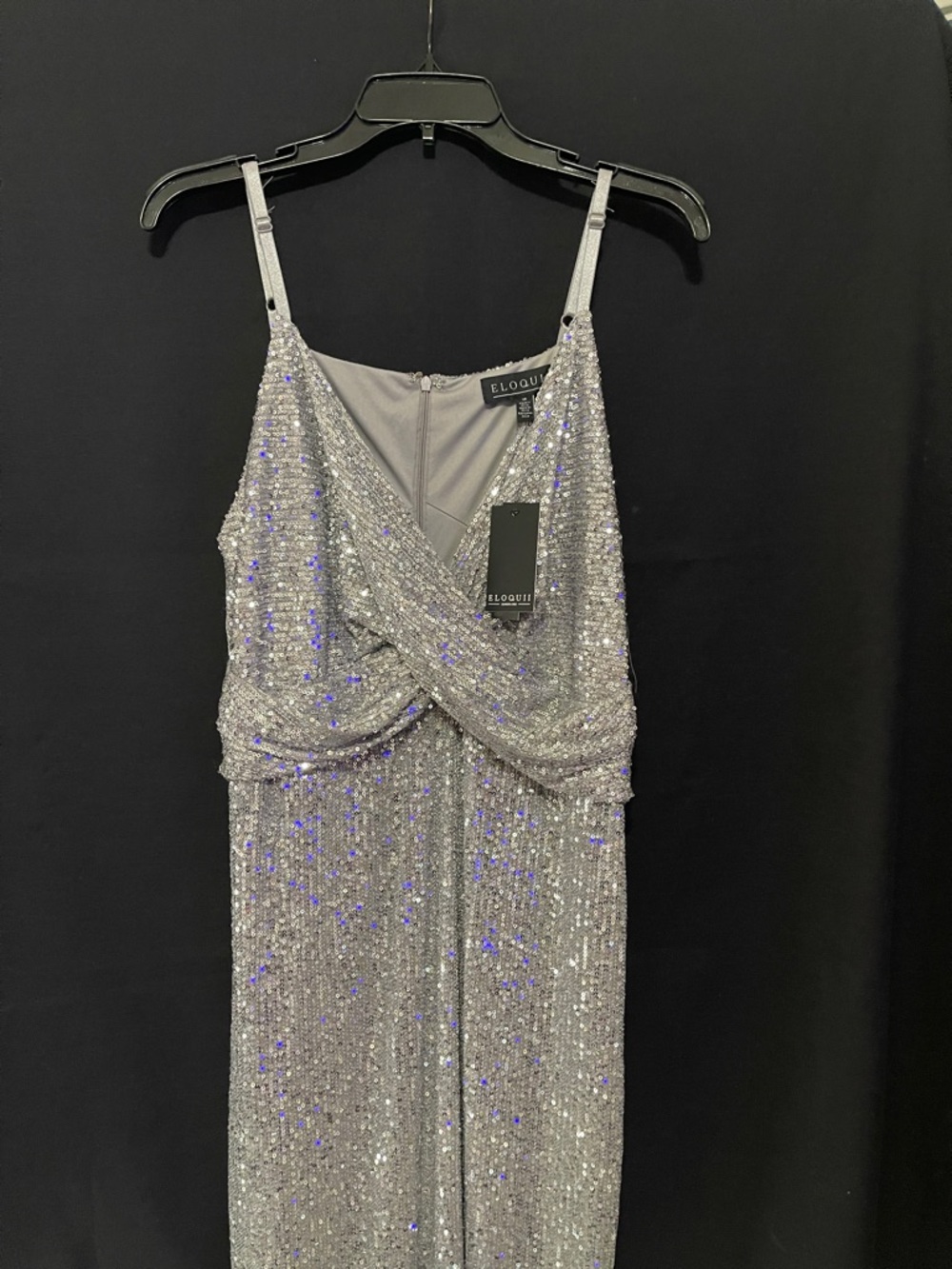 Sequin evening dress